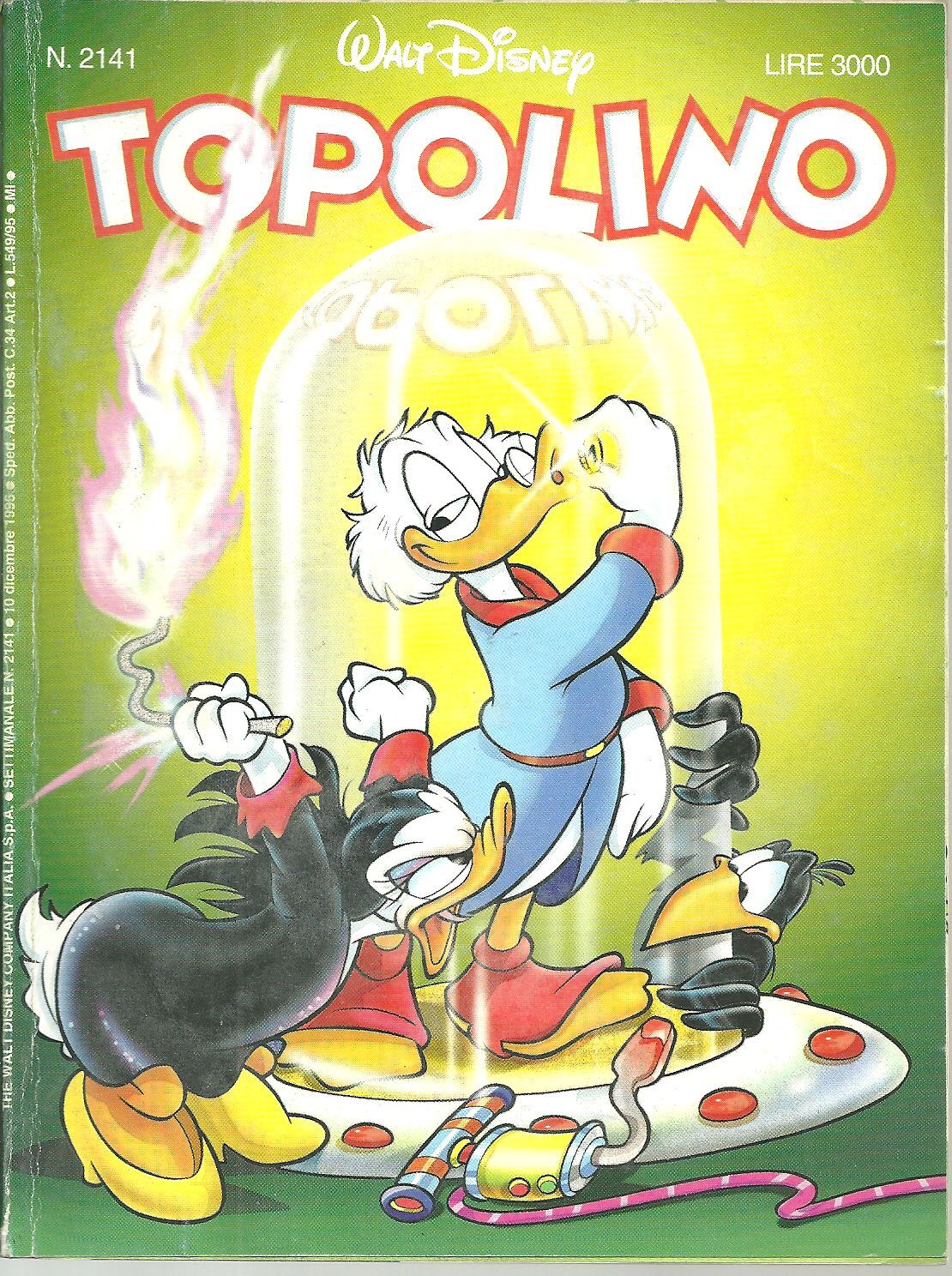 TOPOLINO N. 2141 - 10 DICEMBRE 1996
