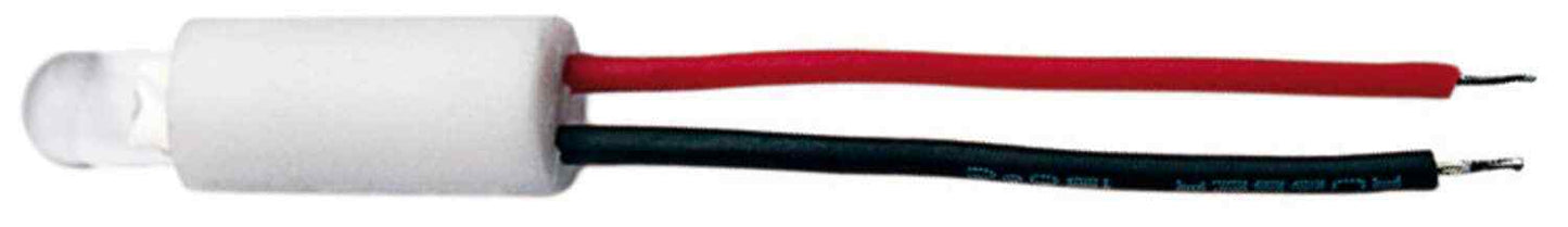 LED A BASSO VOLTAGGIO 5 MM. BIANCO - 1 PEZZO