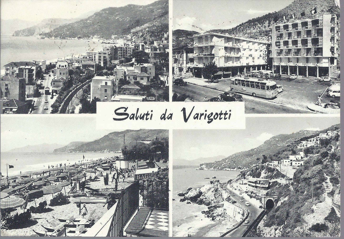 VARIGOTTI - SALUTI - 4 VEDUTE - V 1965 - FG