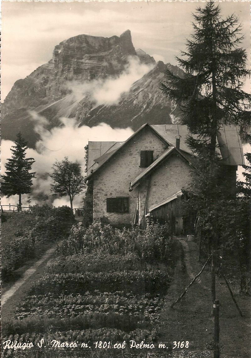 RIFUGIO ALPINO SAN MARCO COL MONTE PELMO - V1953