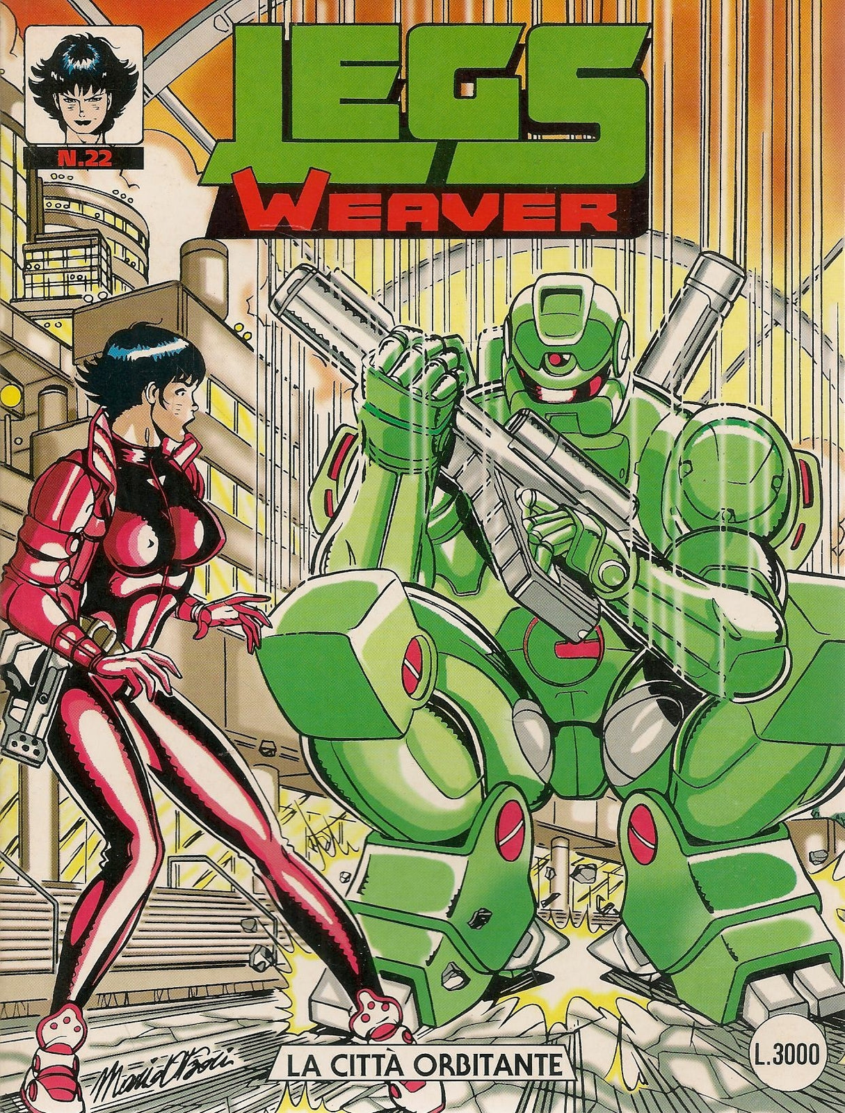 LEGS WEAVER N. 22 - LA CITTA' ORBITANTE