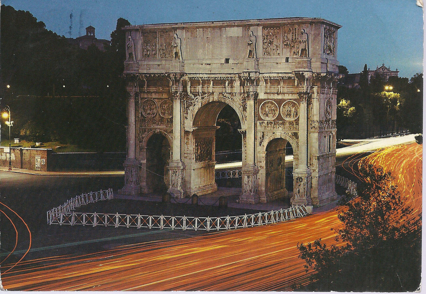 ROMA di notte - ARCO DI COSTANTINO - V 1982 - FG