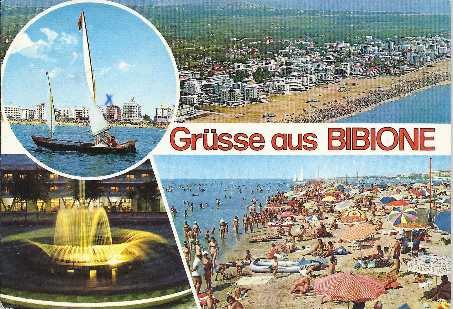 BIBIONE - GRUSSE AUS - 4 VEDUTE - VSD