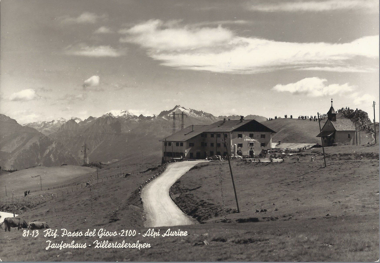 RIFUGIO PASSO DEL GIOVO - ALPI AURINE - JAUFENHAUS - ZILLERT