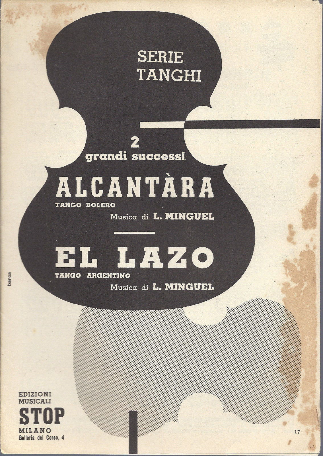 ALCANTARA - EL LAZO (L. Minguel) # SPARTITO