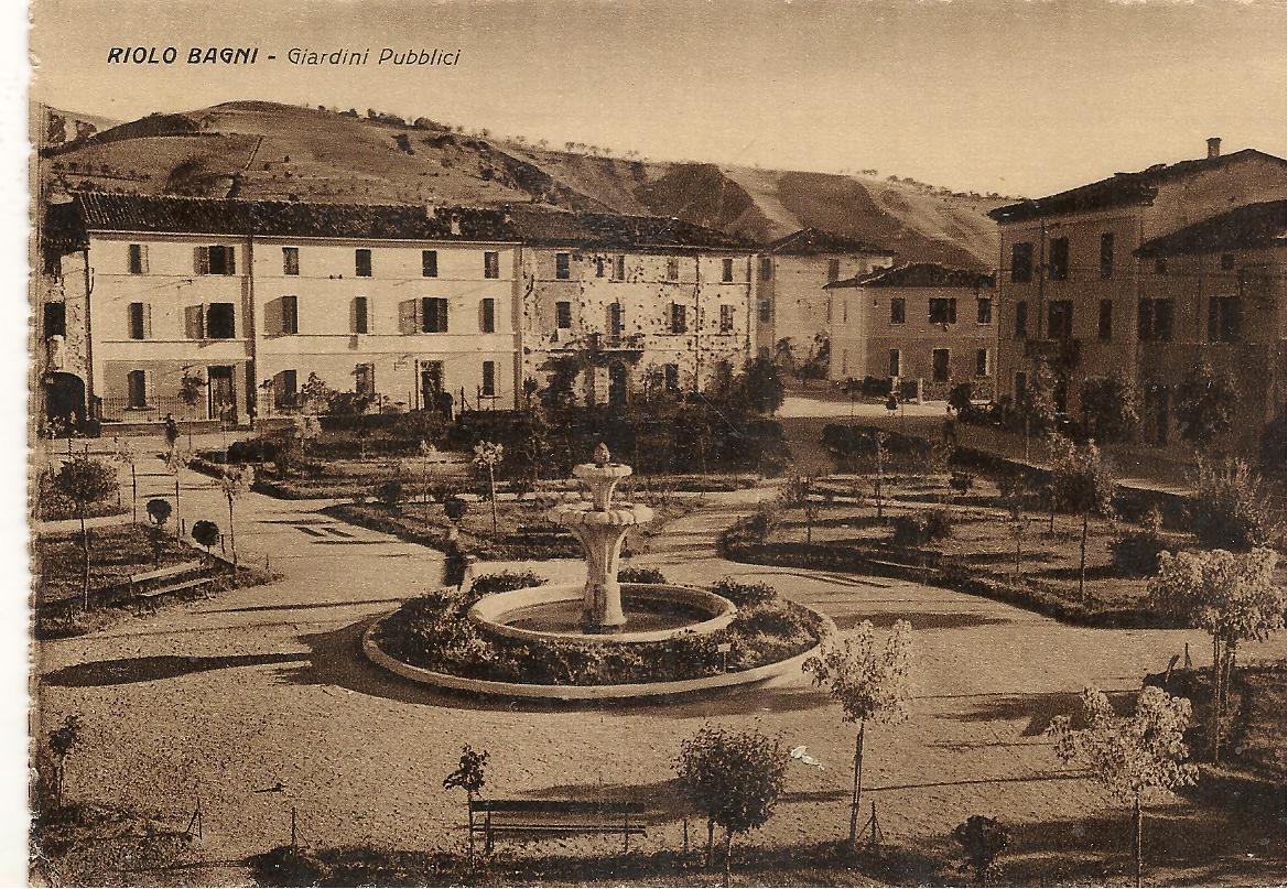 RIOLO BAGNI - GIARDINI PUBBLICI - NV