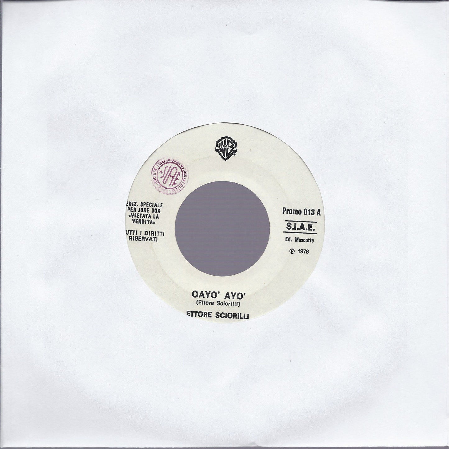 OAYO' AYO' # ETTORE SCIORILLI - IT KEEPS YOU RUNNIN' # CARLY SIMON - Ed Juke Box