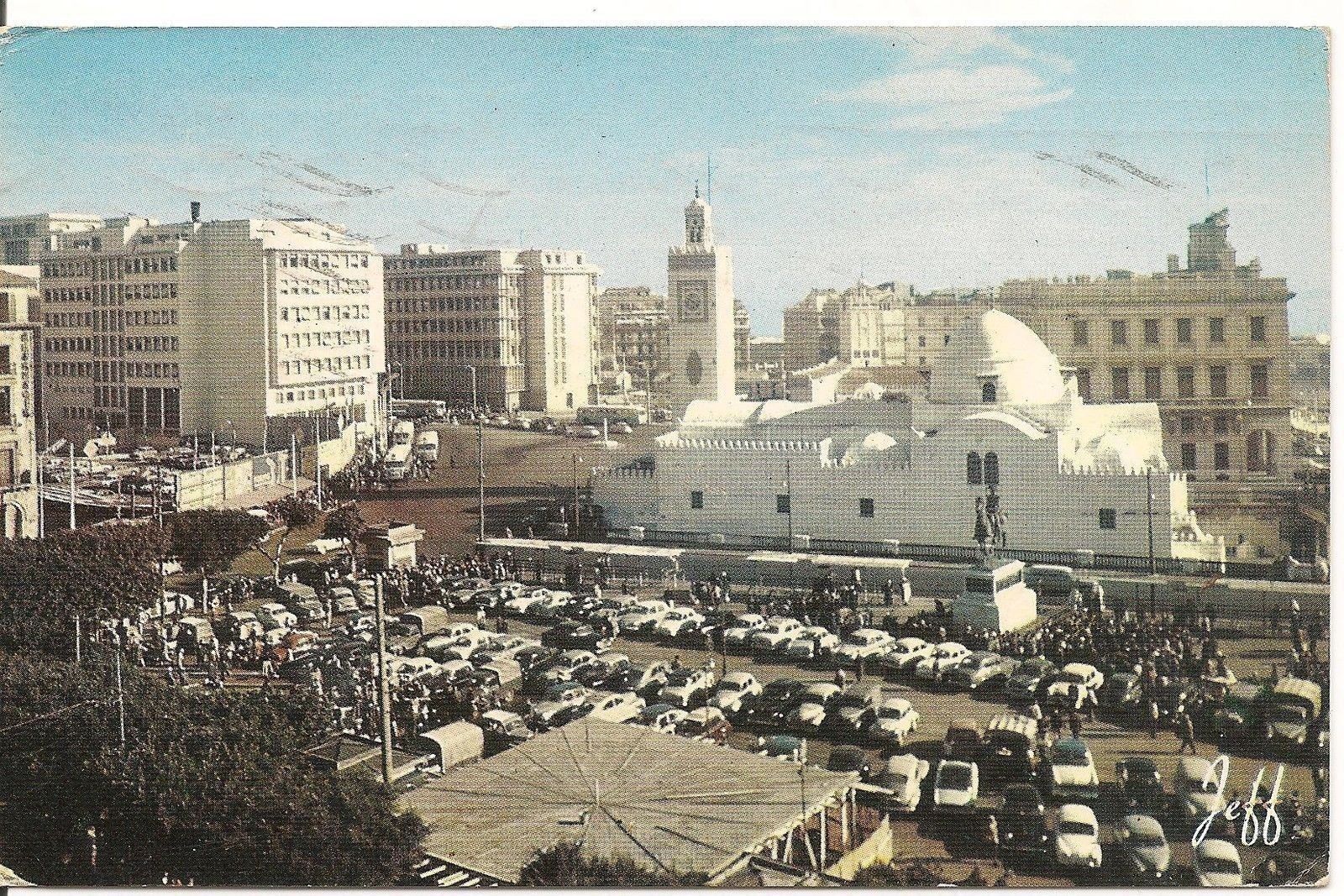 ALGERI - PLACE DES MARTYRS - V ANNI SESSANTA