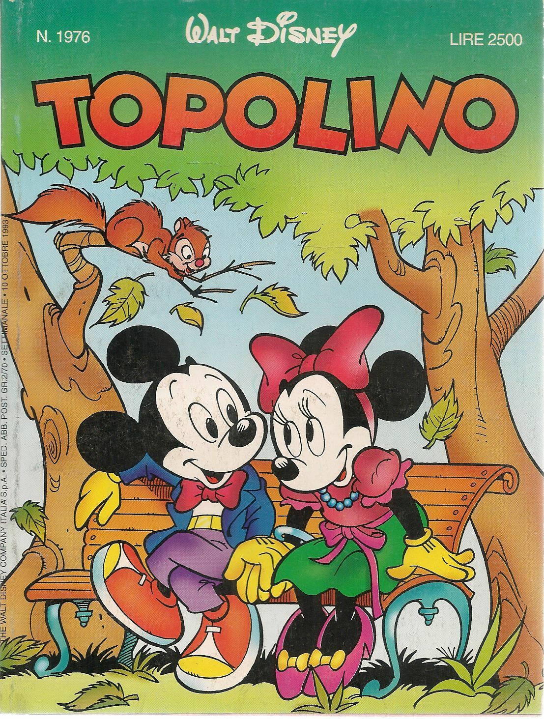 TOPILINO N. 1976 - 10 OTTOBRE 1993