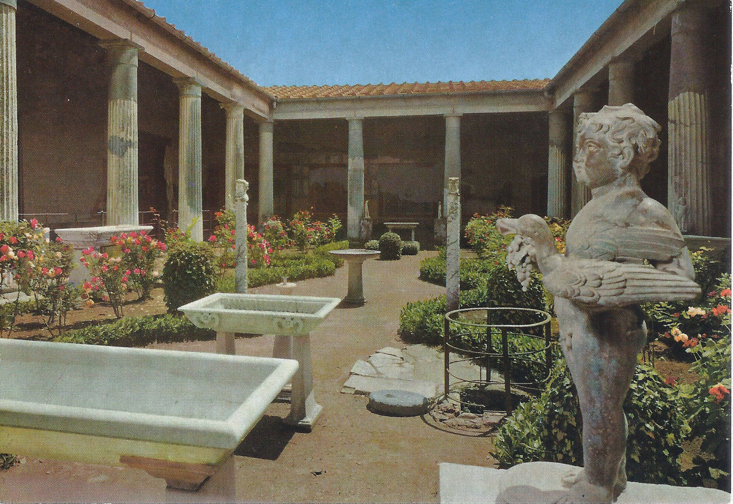 POMPEI - CASA DEI VETTI - IL PERISTILIO - NV