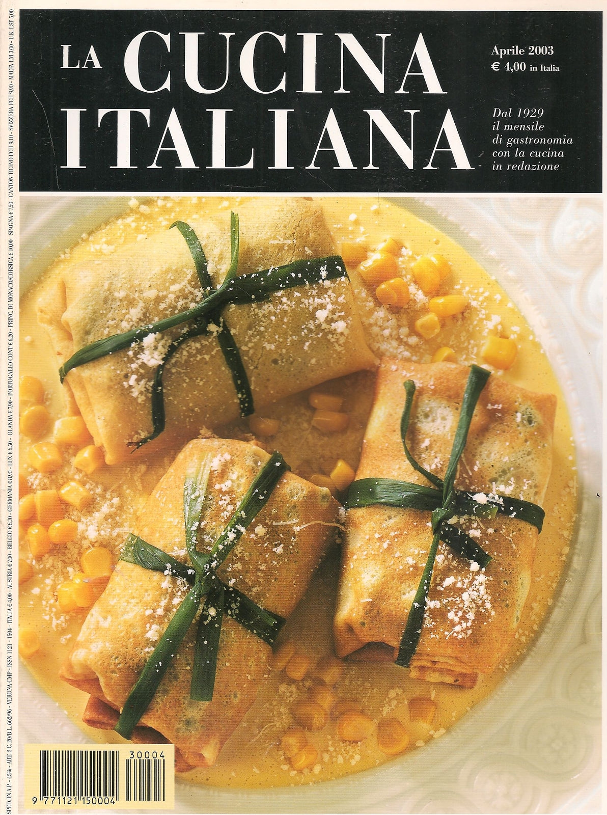 LA CUCINA ITALIANA - APRILE 2003