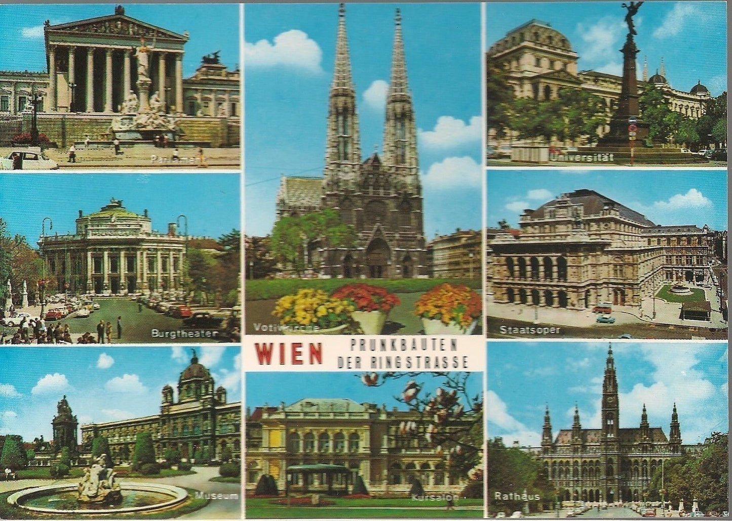 VIENNA - 8 VEDUTE/8 ANSICHTEN - NV/NG