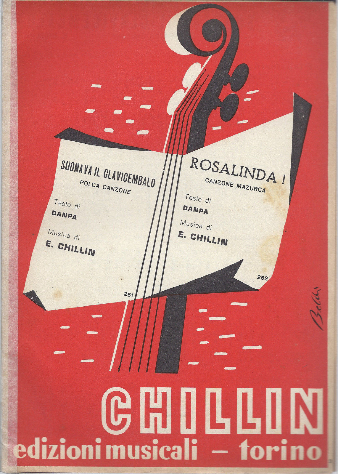 SUONAVA IL CLAVICEMBALO - ROSALINDA! Dampa - E. Chillin # SPARTITO