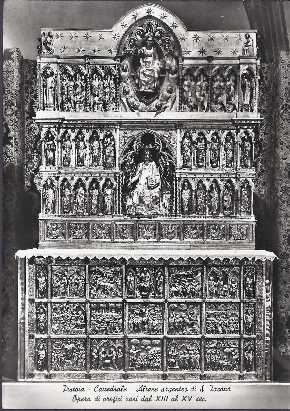 PISTOIA - CATTEDRALE - ALTARE ARGENTEO DI S. JACOPO - NV