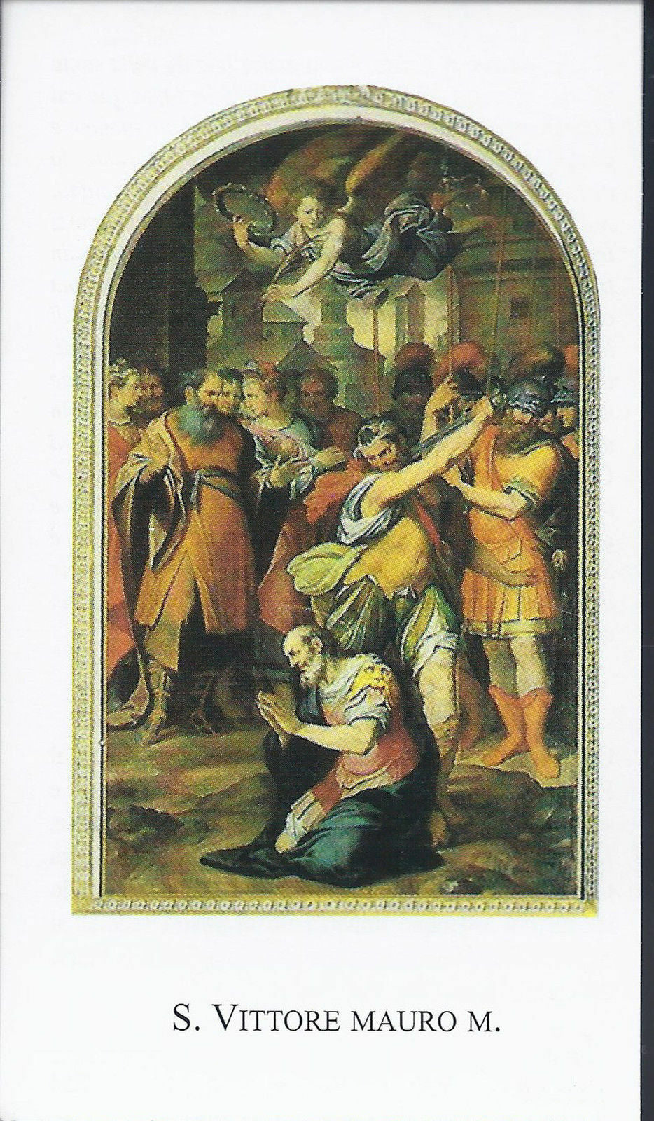 S. VITTORE MAURO Martire - SANTINO - AS014-112 - Ed. Paco