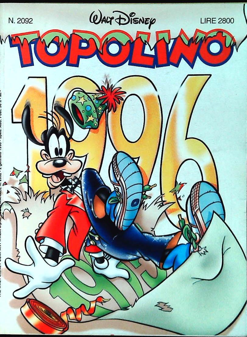 TOPOLINO N. 2092- 2 GENNAIO 1996