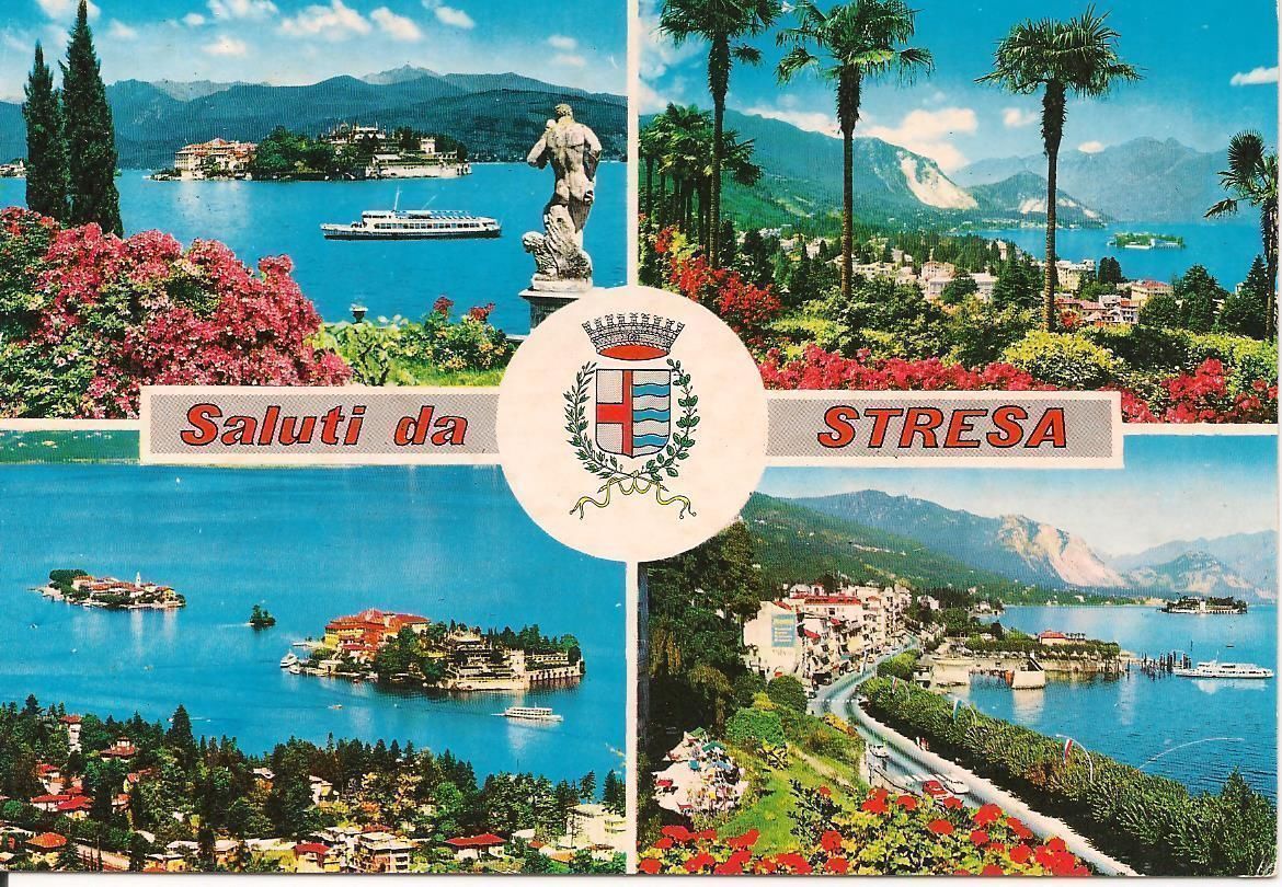 STRESA - LAGO MAGGIORE - 4 VEDUTE - V1986