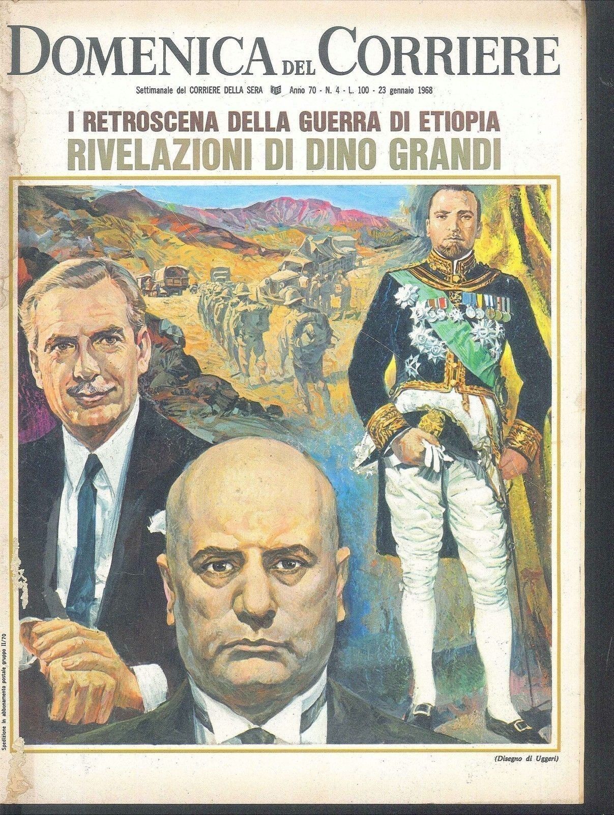 DOMENICA DEL CORRIERE N 4 - 23 GENNAIO 1968