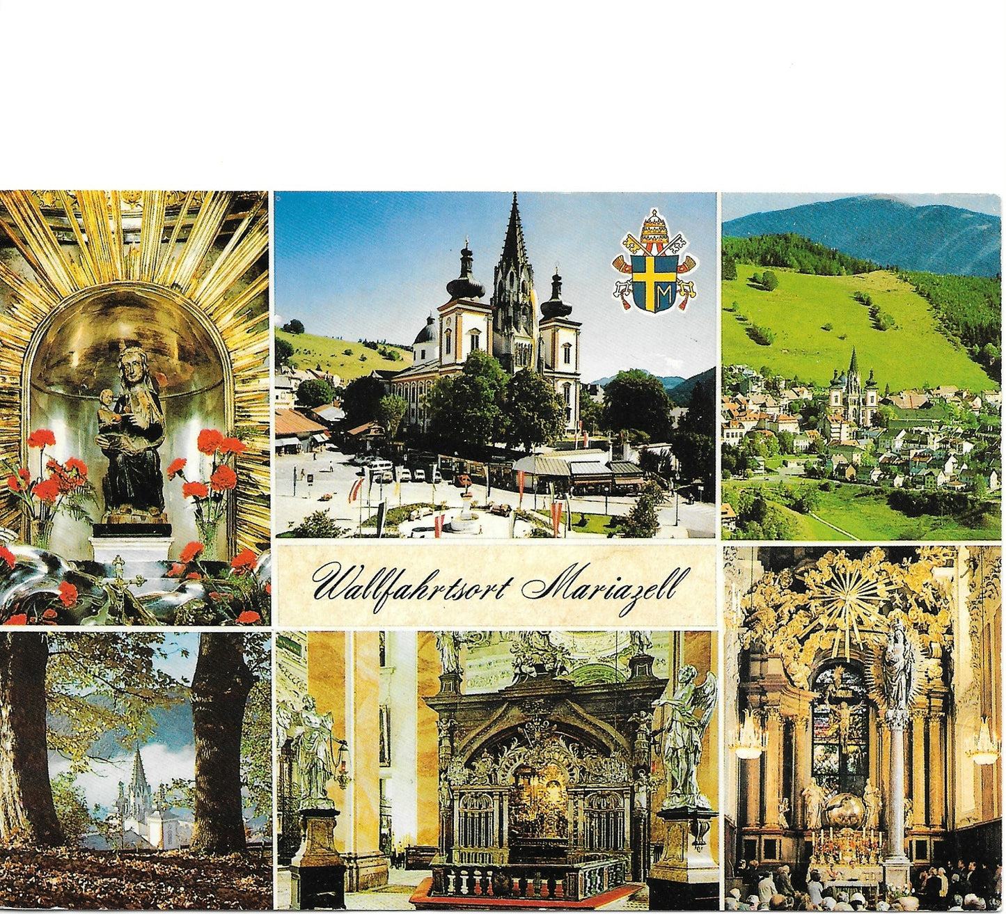 WALLFAHRTSORT MARIAZELL - 6 IMMAGINI - V1989
