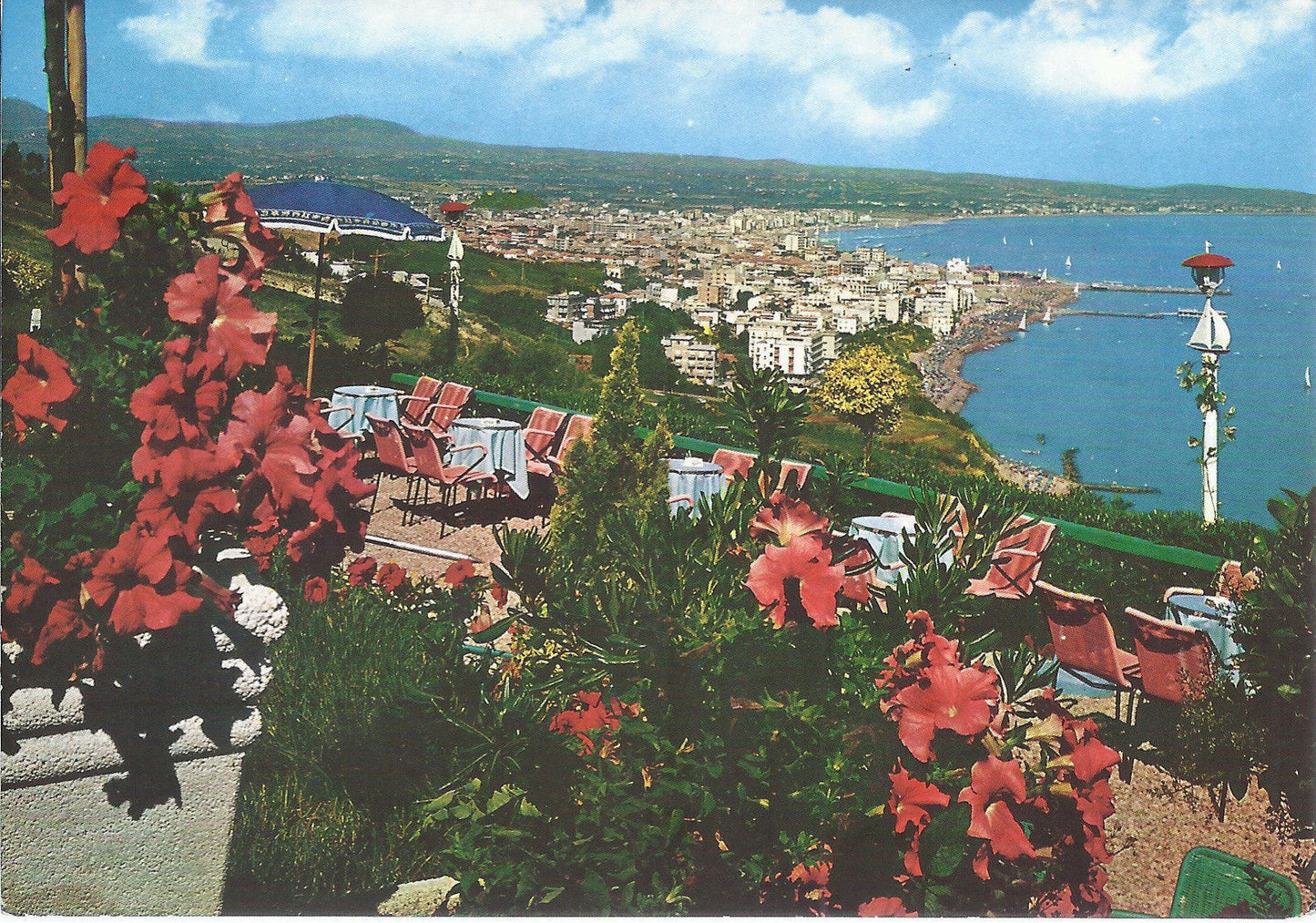 GABICCE MONTE - VEDUTA RIVIERA ADRIATICA - V1967