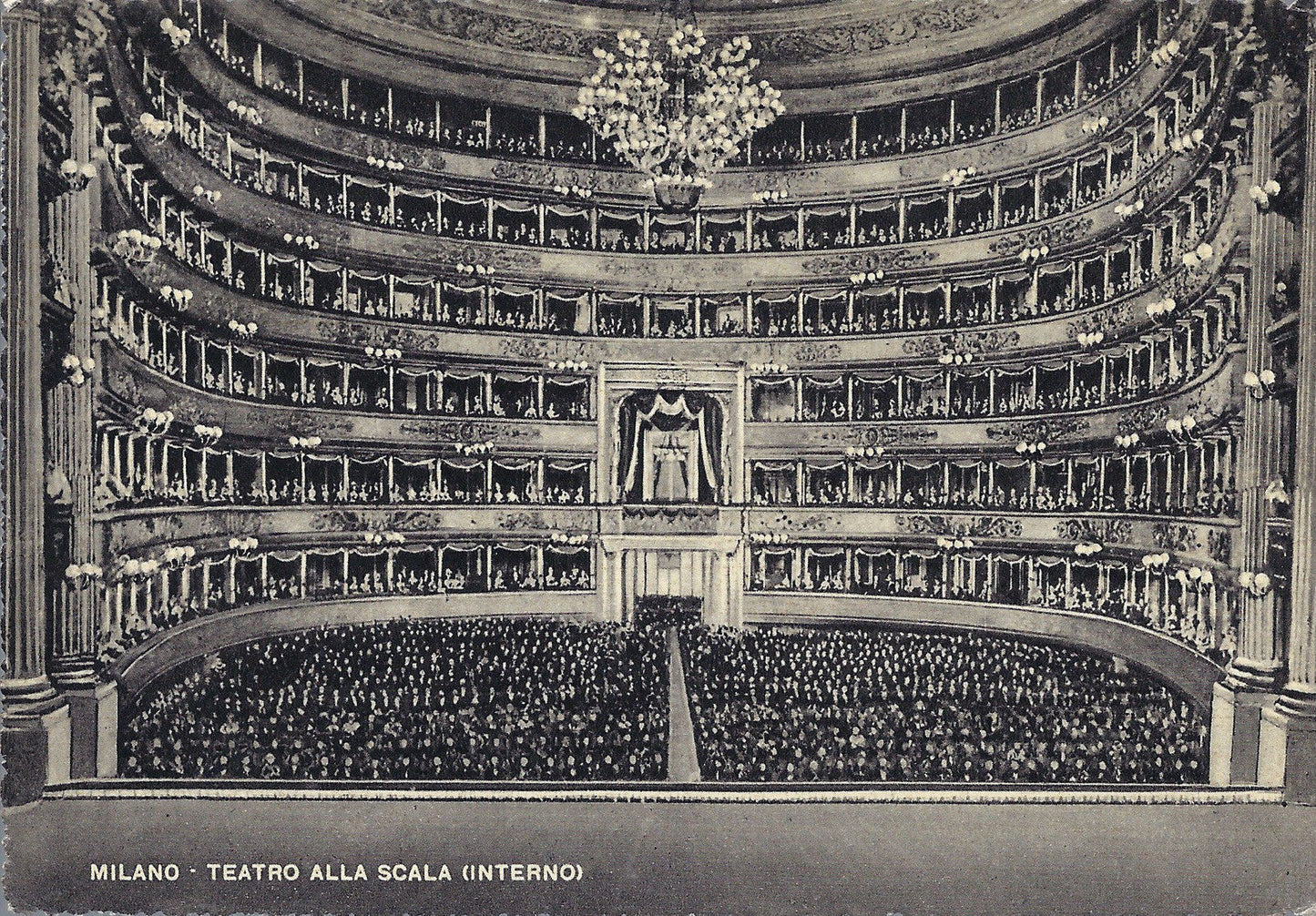 MILANO - TEATRO ALLA SCALA (INTERNO) - NV (Ed. Capello)