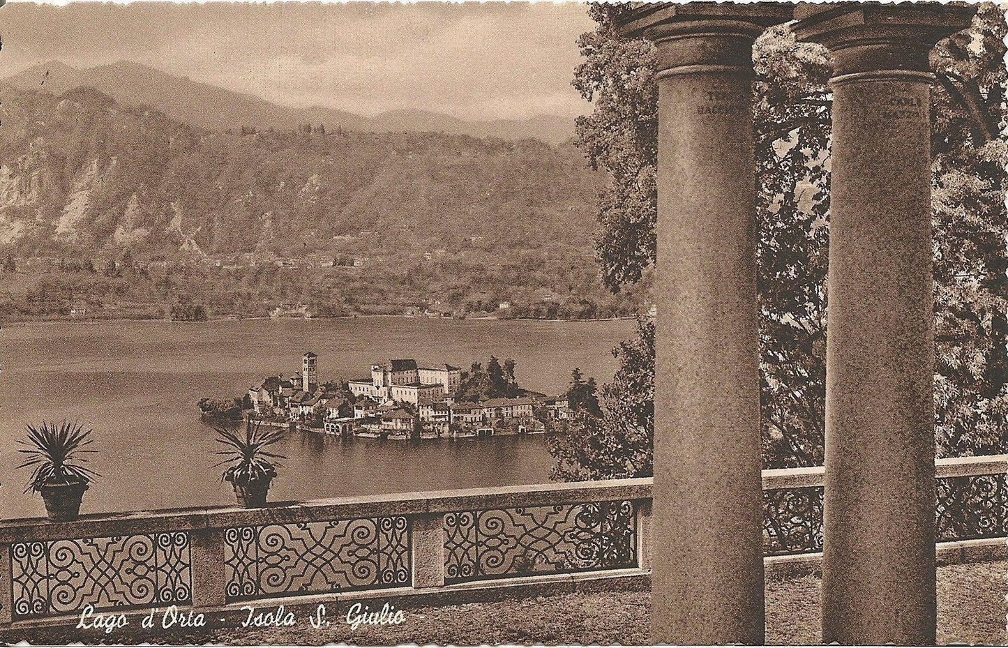 LAGO D'ORTA - ISOLA DI SAN GIULIO - NV
