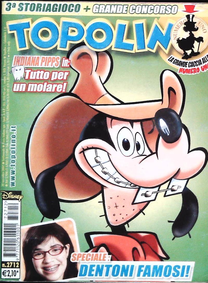 TOPOLINO N. 2712 - 20 NOVEMBRE 2007