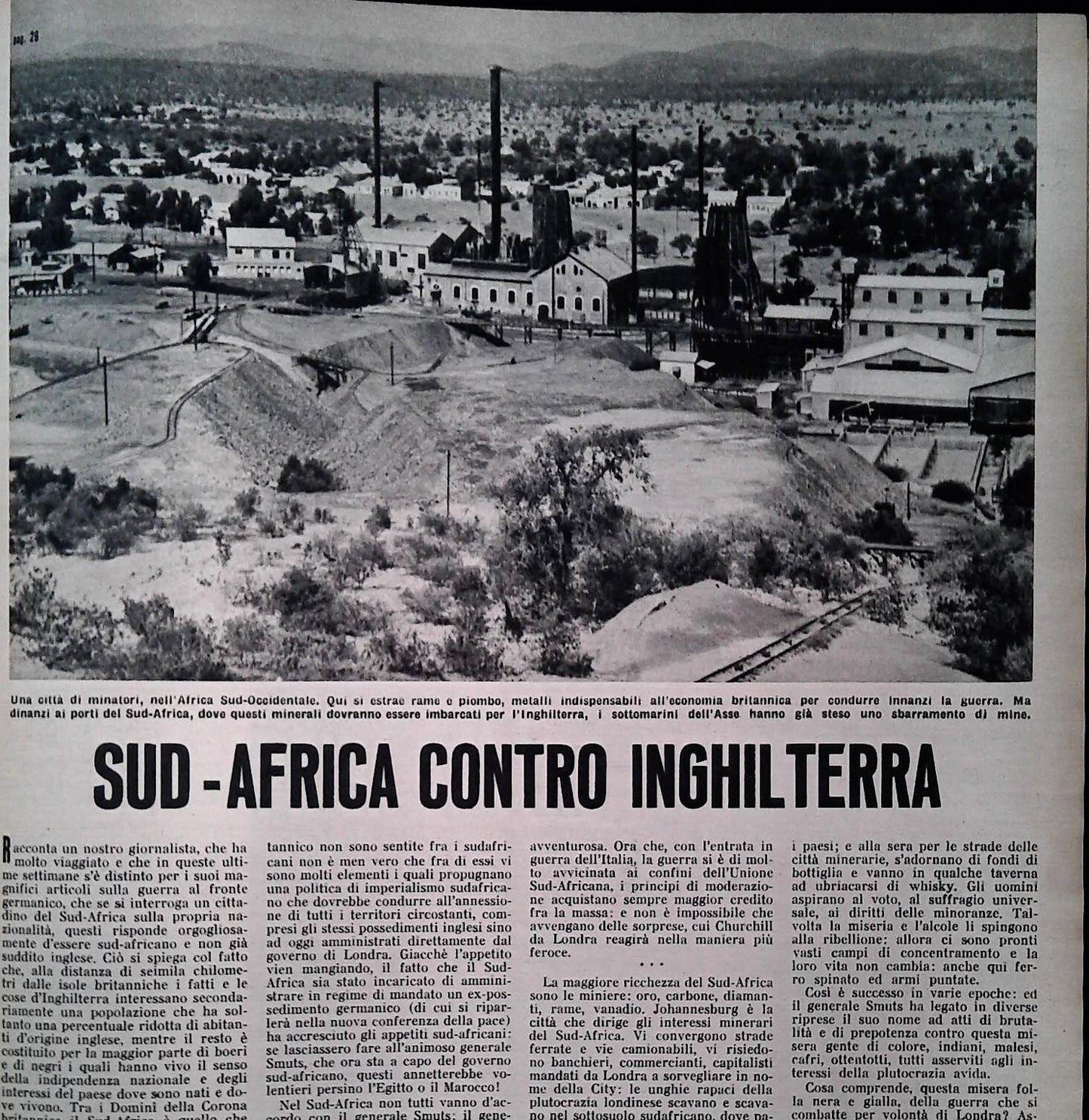 SUD-AFRICA CONTRO INGHILTERRA - CLIPPING-RITAGLIO DI GIORNALE