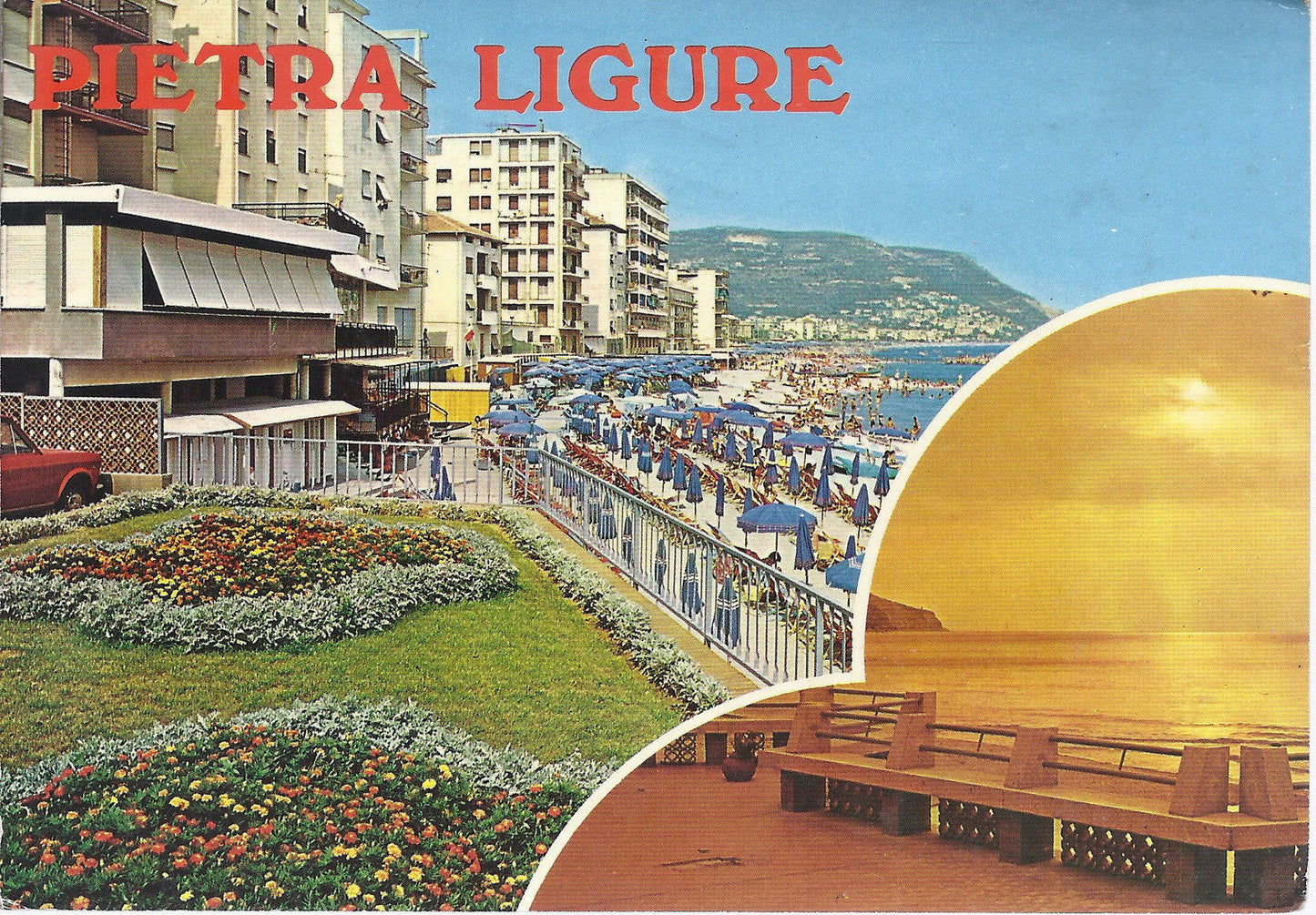 PIETRA LIGURE - 2 VEDUTE - V SD - FG