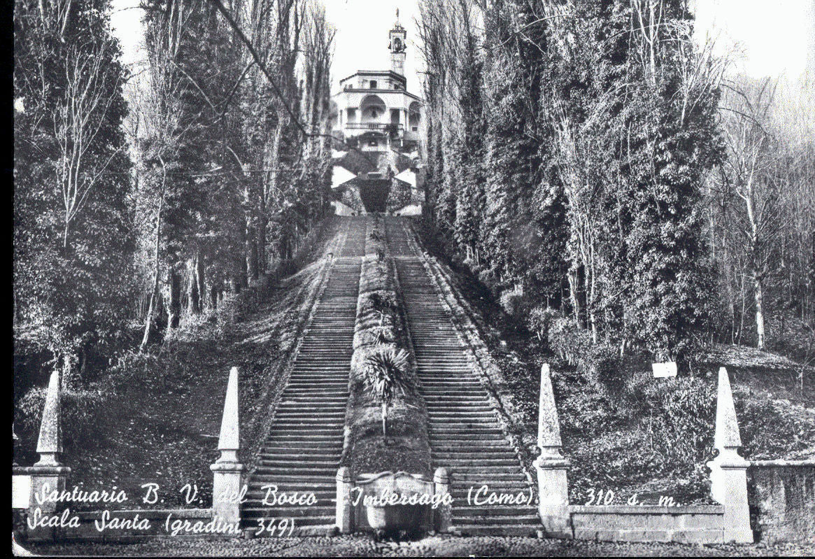 IMBERSAGO - SANTUARIO B.V. DEL BOSCO - SCALA SANTA 349 GRADI