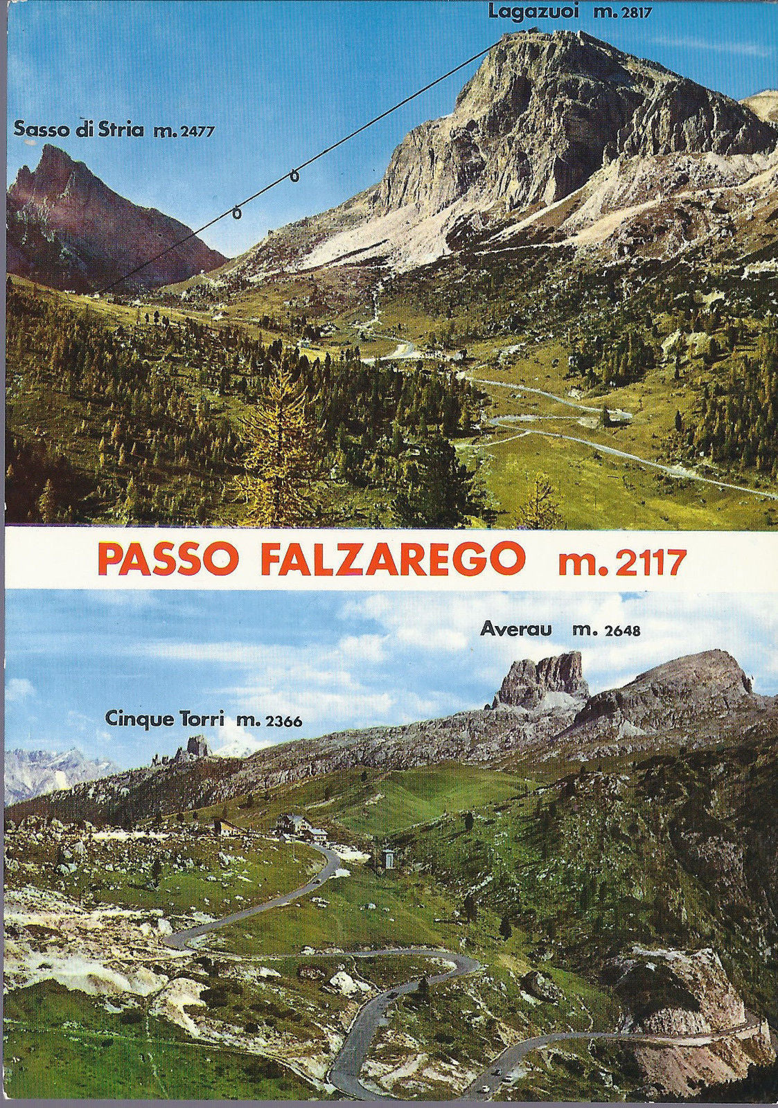 PASSO FALZAREGO - 2 VEDUTE - NV - FG