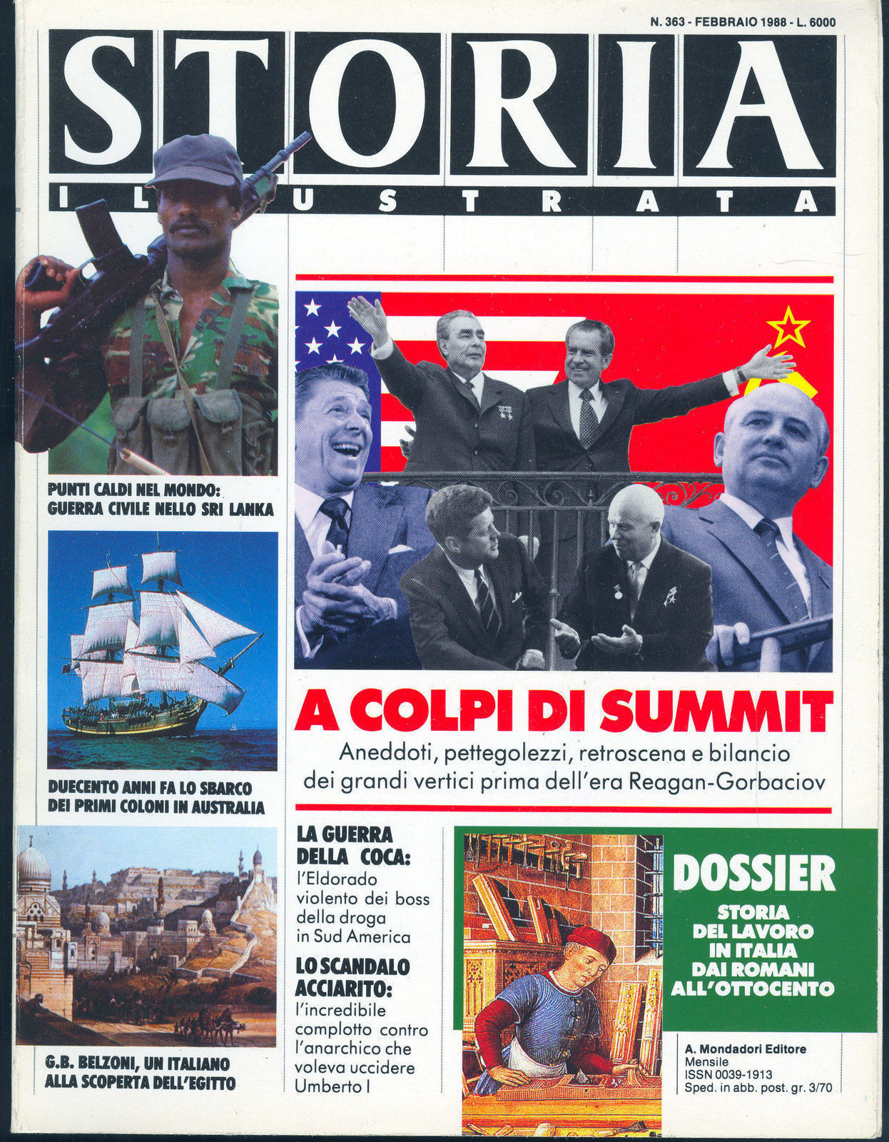 STORIA ILLUSTRATA N 363 - FEBBRAIO 1988
