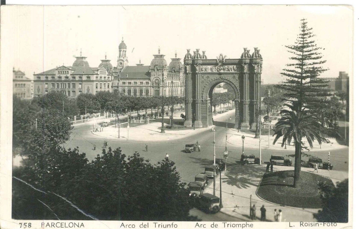 BARCELLONA - ARCO DEL TRIUNFO - V