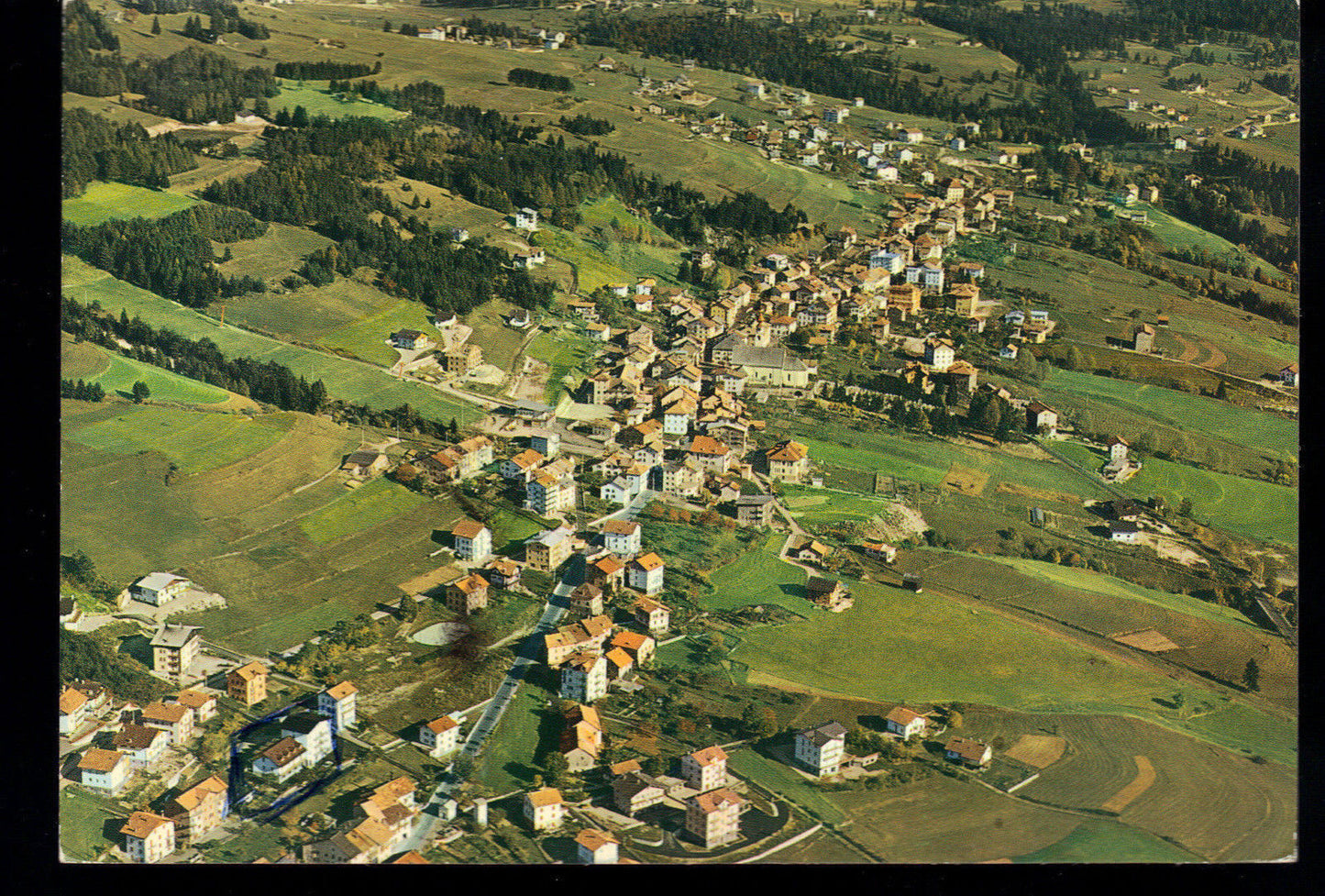 FOLGARIA - VEDUTA AEREA - V1971