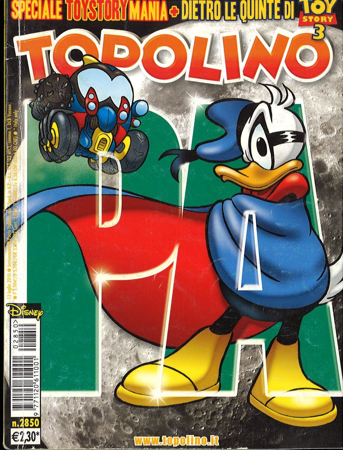 TOPOLINO N. 2850 - 13 LUGLIO 2010