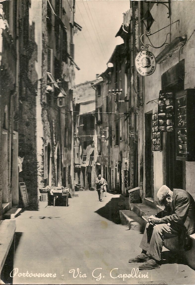 PORTOVENERE - VIA G. CAPPELLINI - V1957