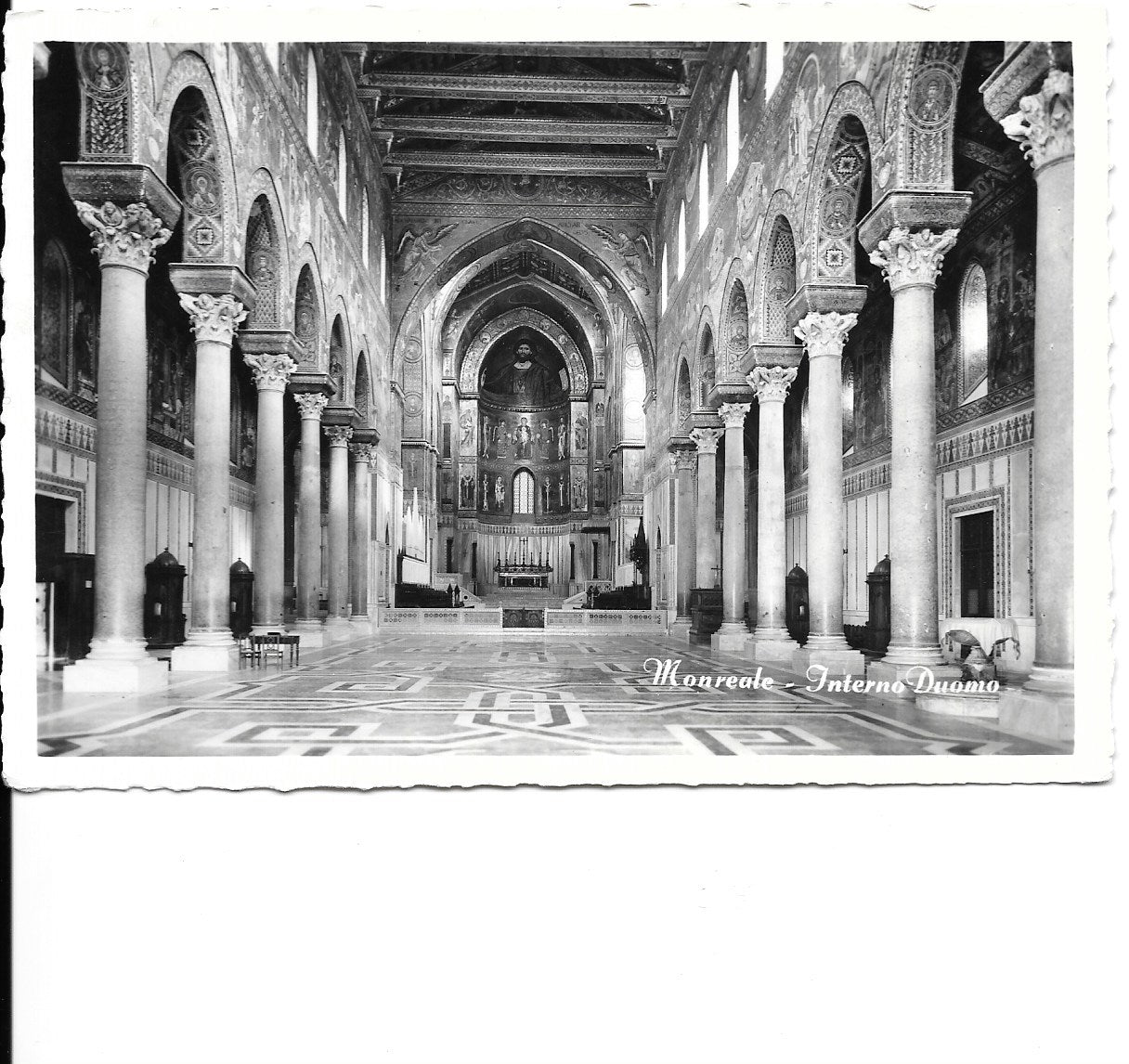MONREALE - INTERNO DUOMO - NV