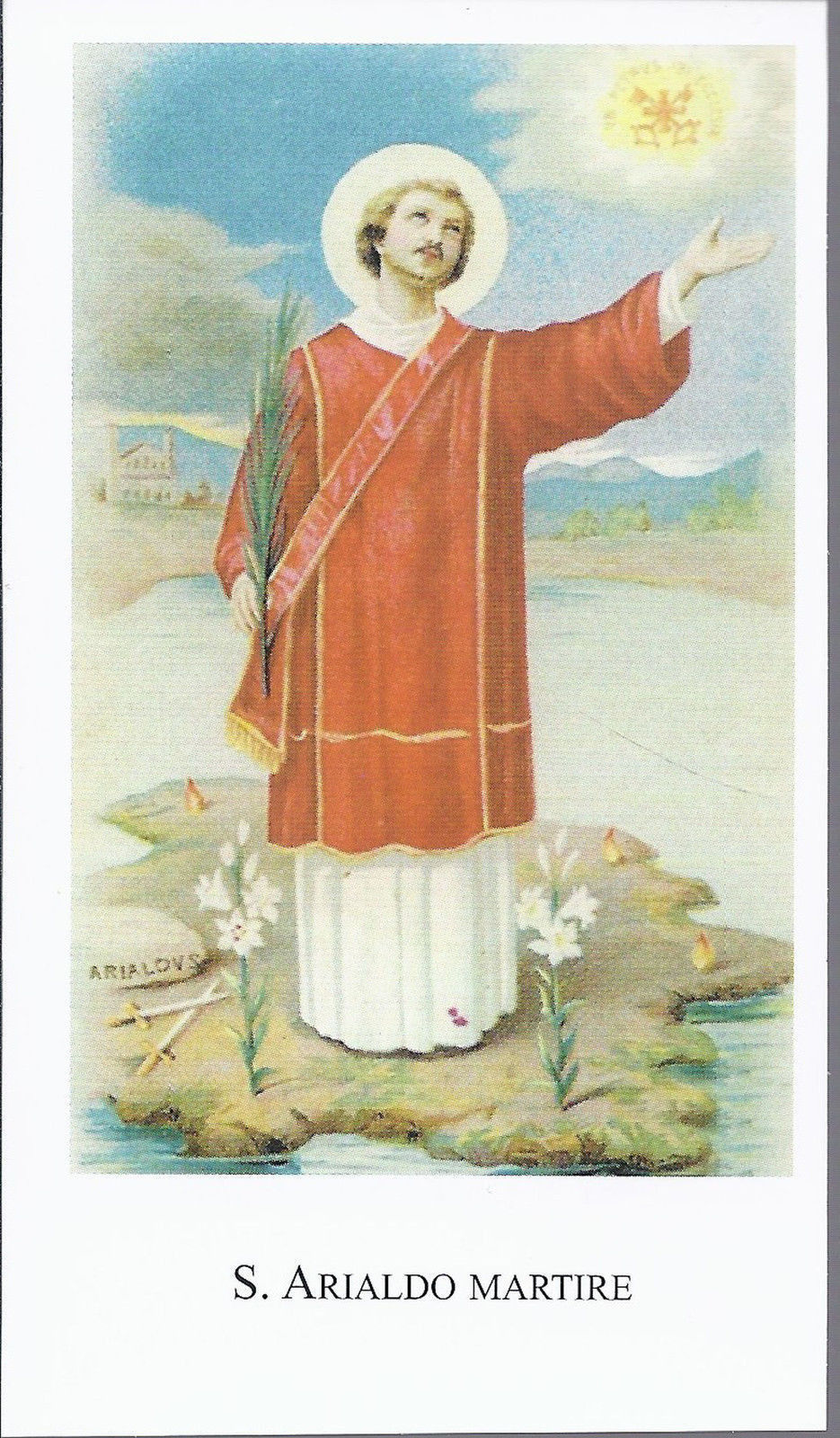 S. ARIALDO Martire - SANTINO - AS014-062 - Ed. Paco