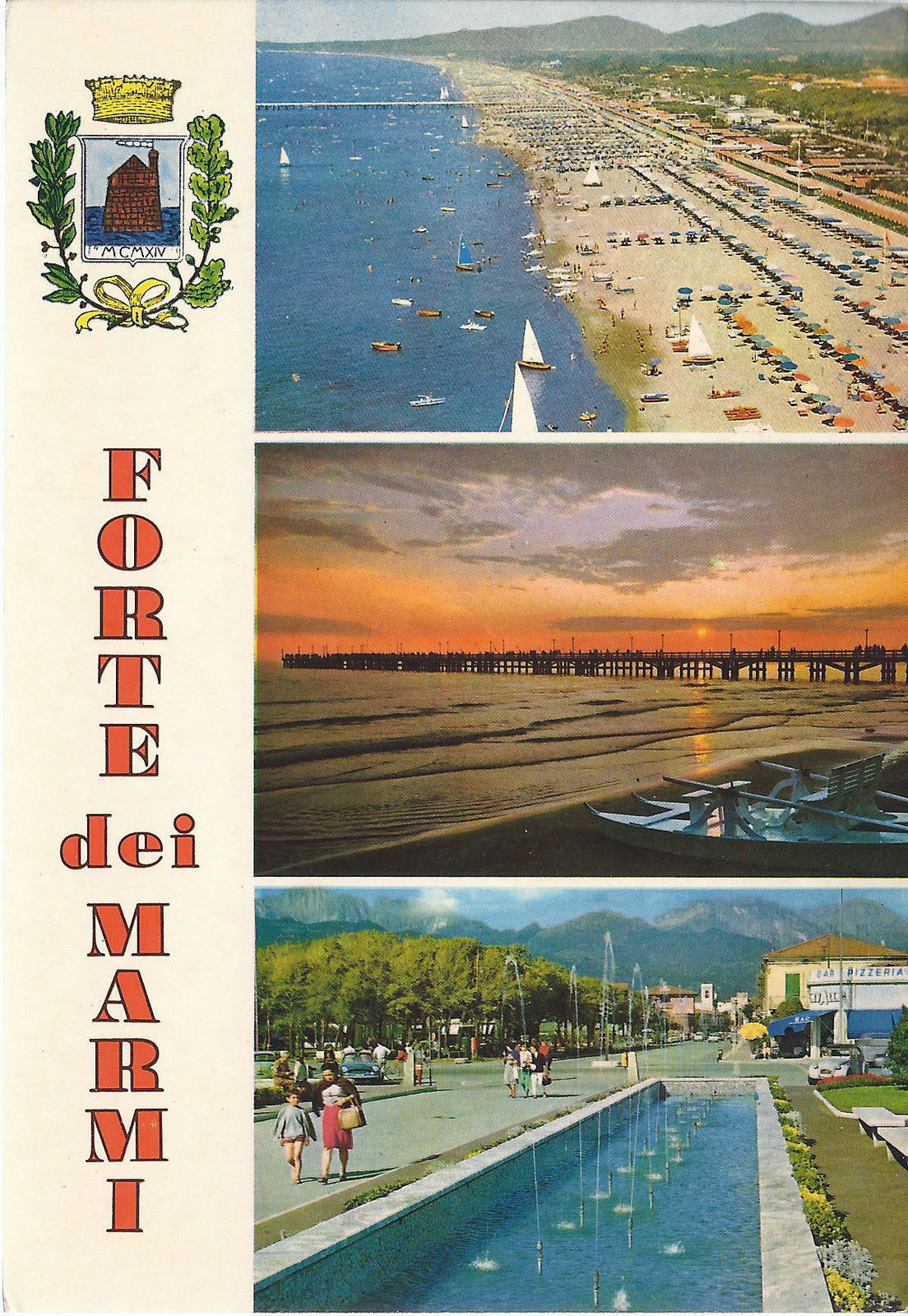 FORTE DEI MARMI - 3 VEDUTE - V1978