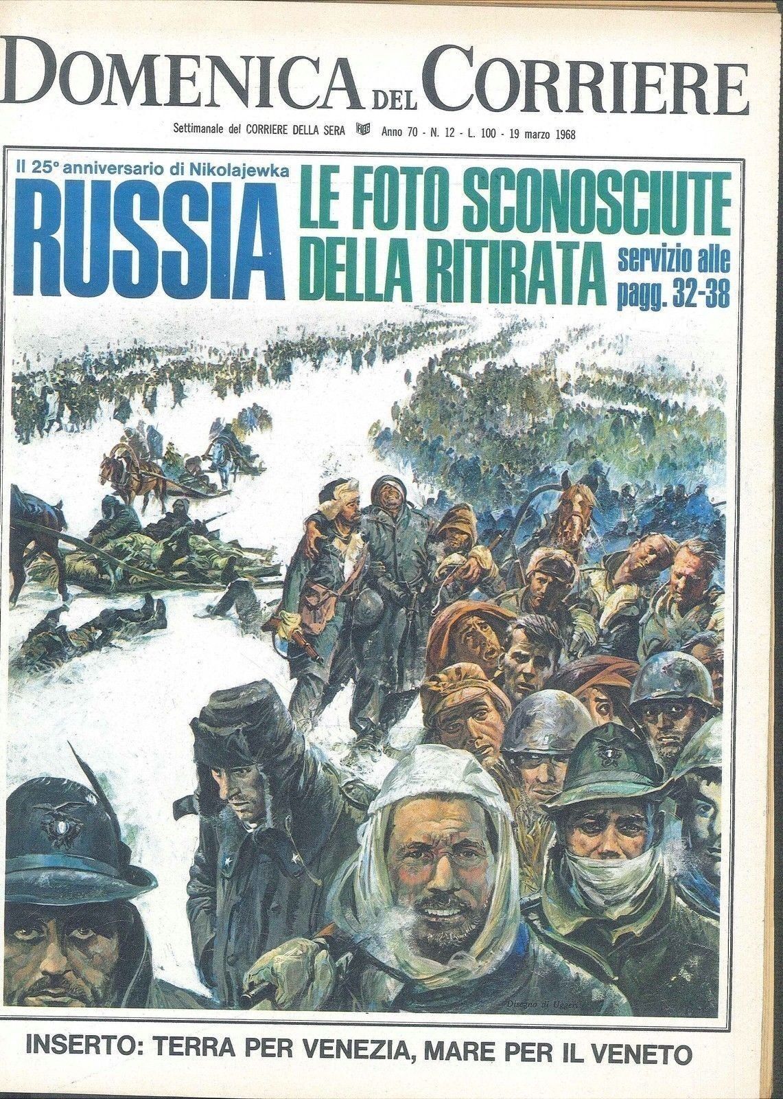 DOMENICA DEL CORRIERE N 12 - 19 MARZO 1968