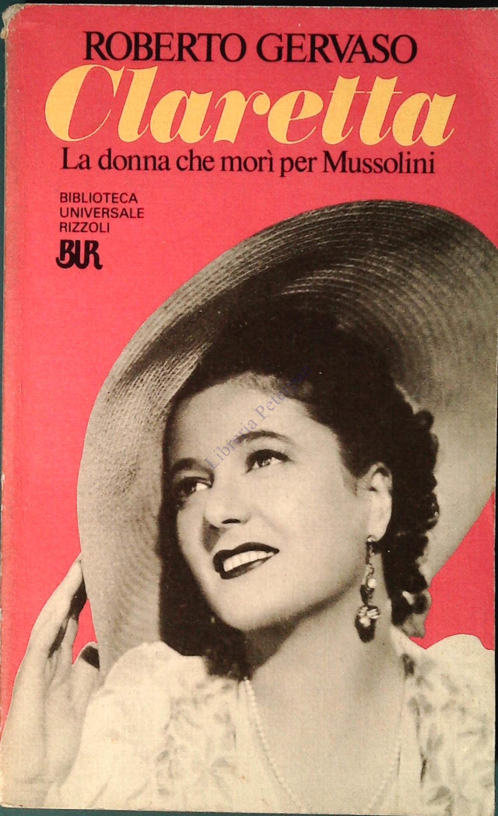 CLARETTA - ROBERTO GERVASO - BUR RIZZOLI 1984