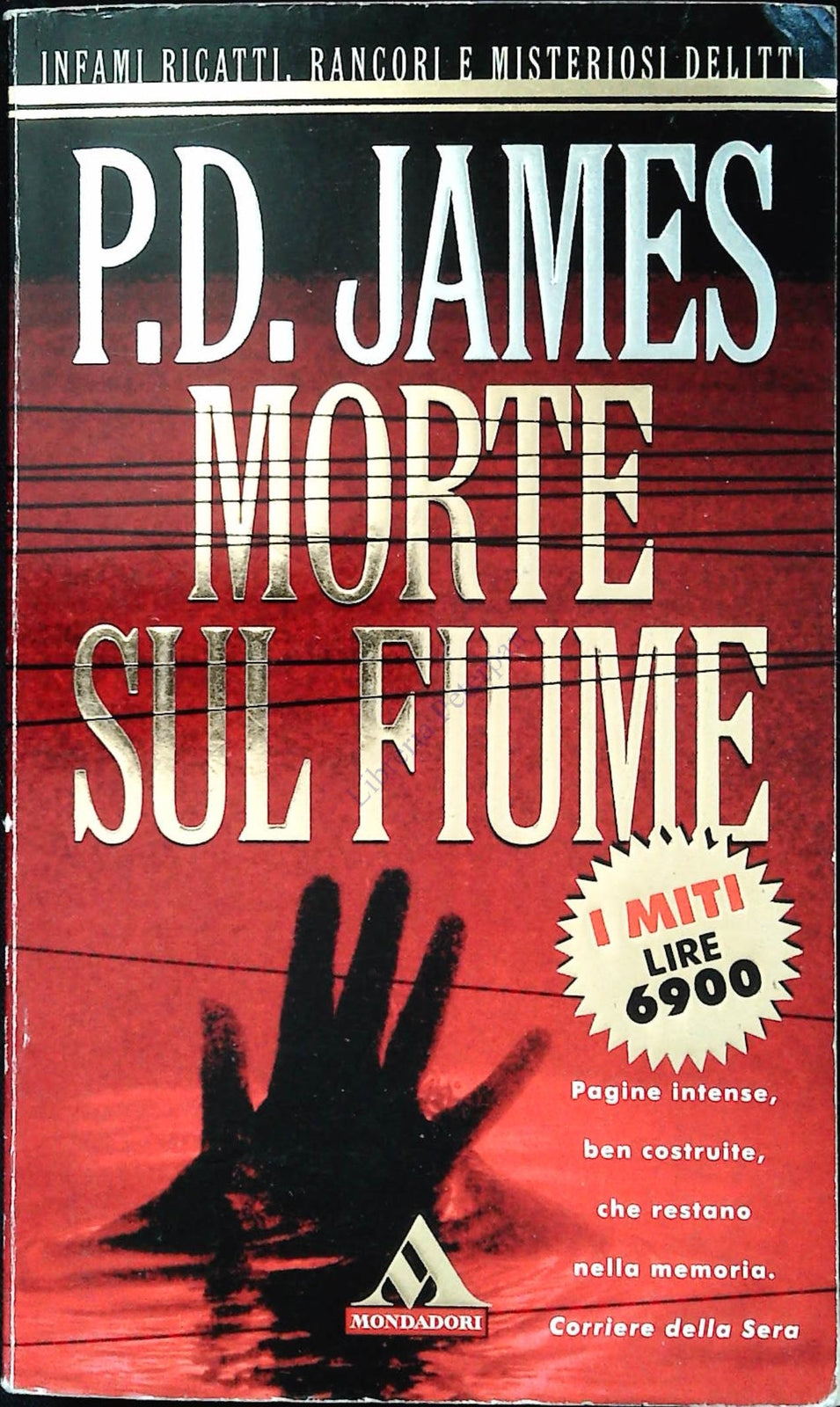 MORTE SUL FIUME - P.D. JAMES - I MITI MONDADORI 1998