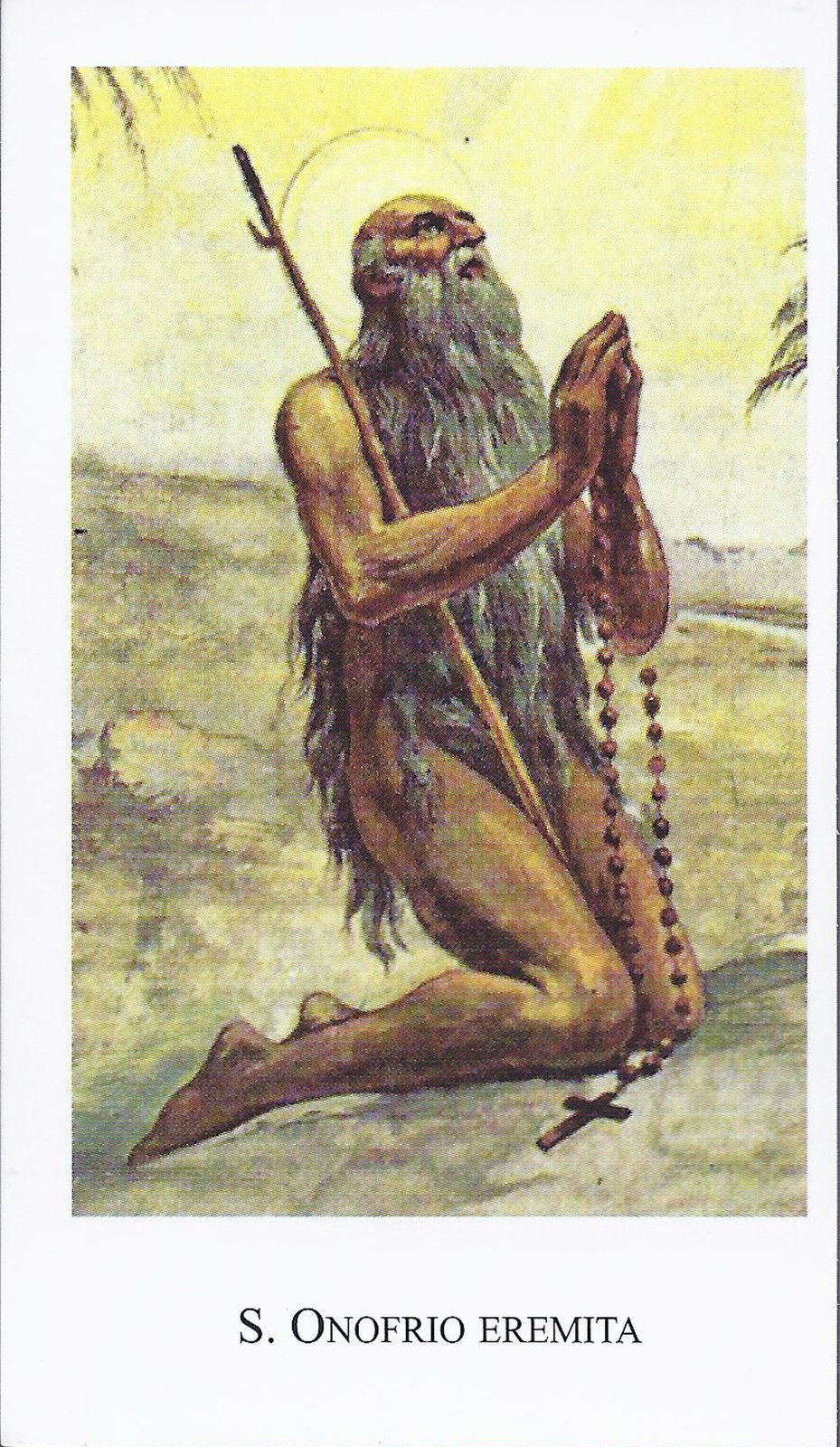S. ONOFRIO EREMITA - SANTINO - AS013-206 - Ed. Paco