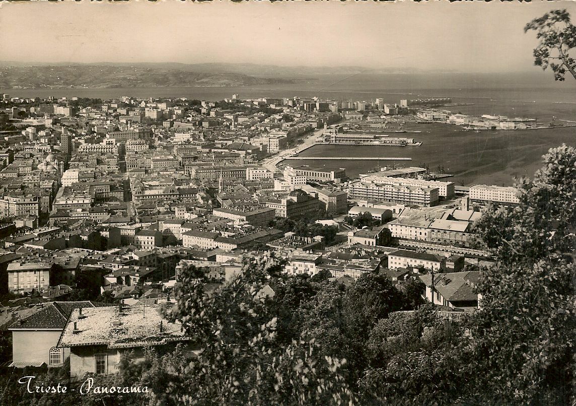 TRIESTE - PANORAMA - ANNI 50