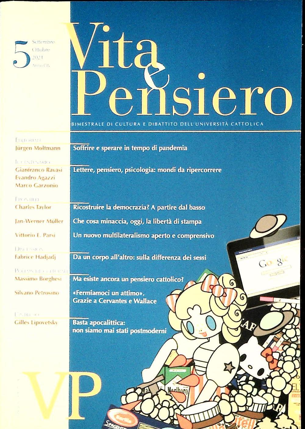 VITA E PENSIERO SETTEMBRE-OTTOBRE 2021