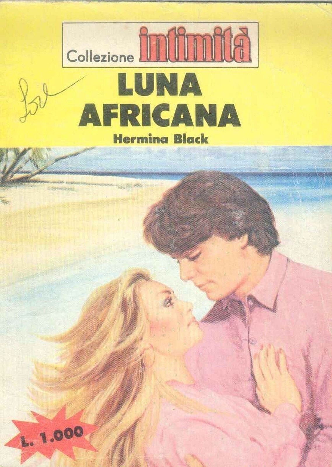 LUNA AFRICANA - HERMINA BLACK - INTIMITA' N° 405