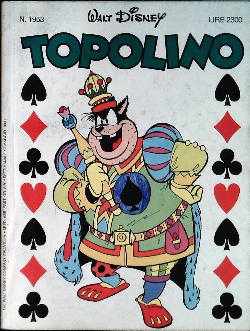 TOPOLINO N. 1953 - 2 MAGGIO 1993