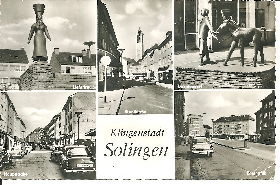 KLINGENSTADT SOLINGEN - 5 VEDUTE - V1965