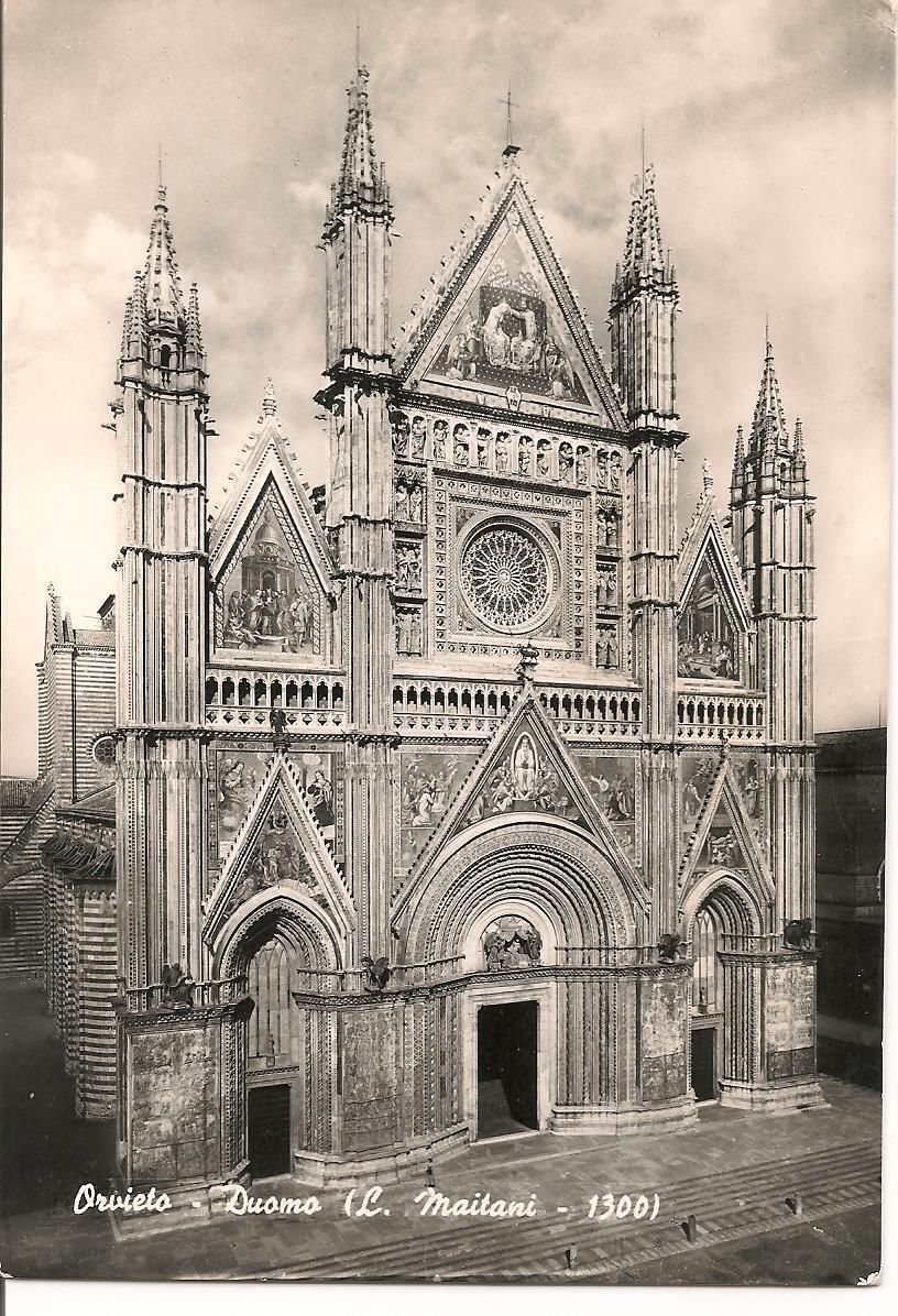 ORVIETO - DUOMO - FACCIATA - NV