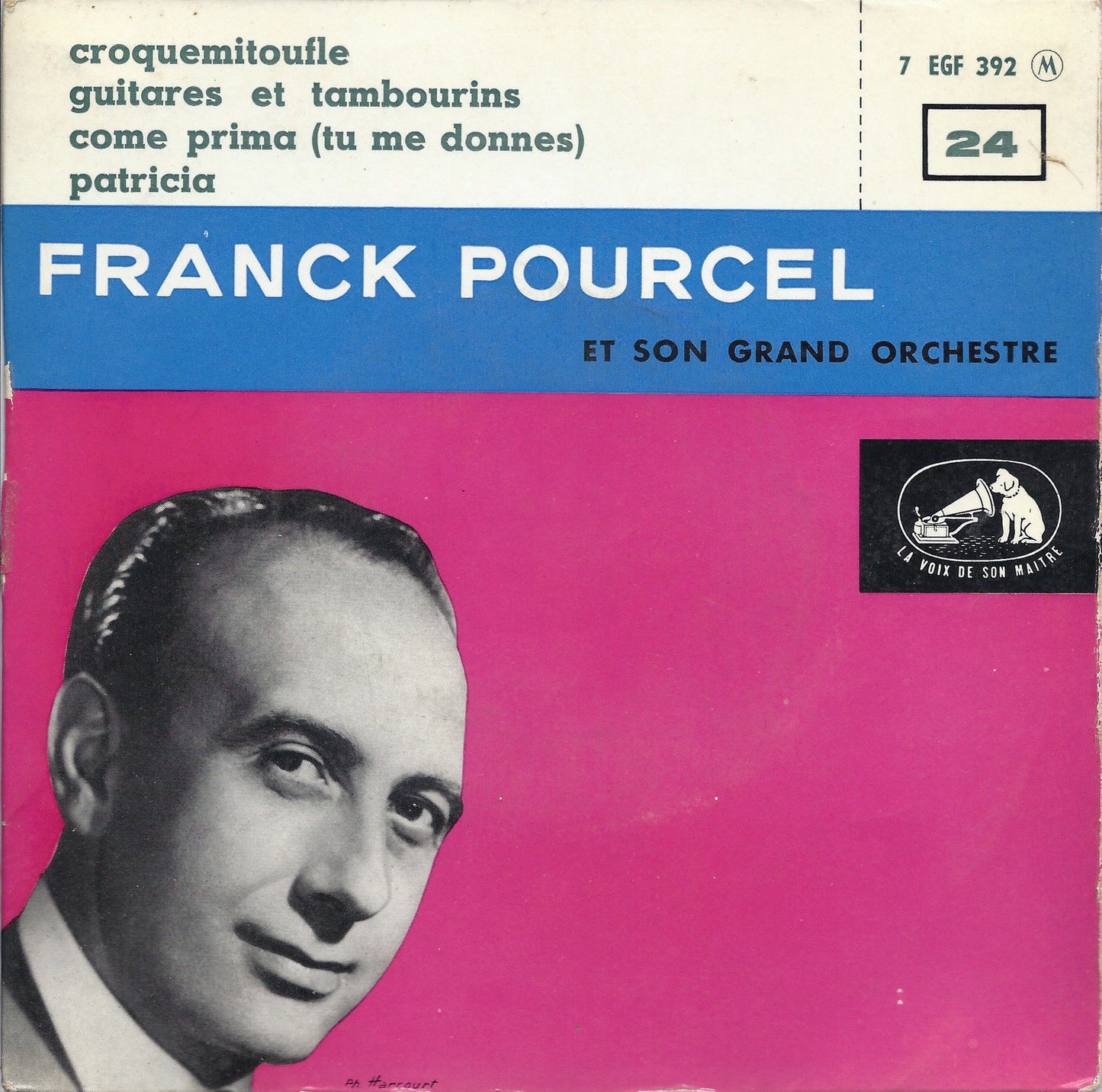 CROQUEMITOUFLE - COME PRIMA = GUITARES ET TAMBOURINS - PATRICIA # FRANCK POURCEL